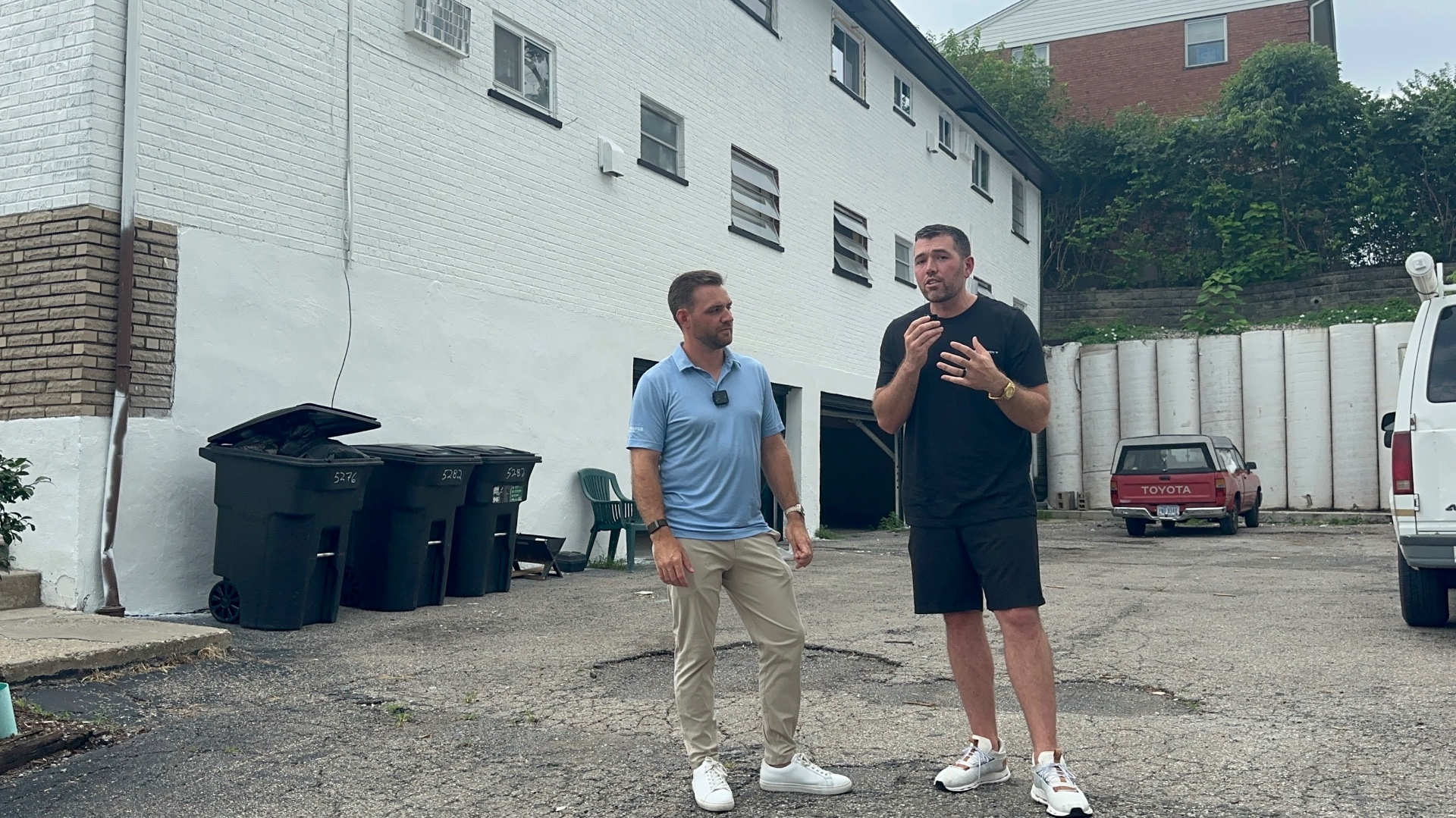 Custom video content curation — on-site asset shoot